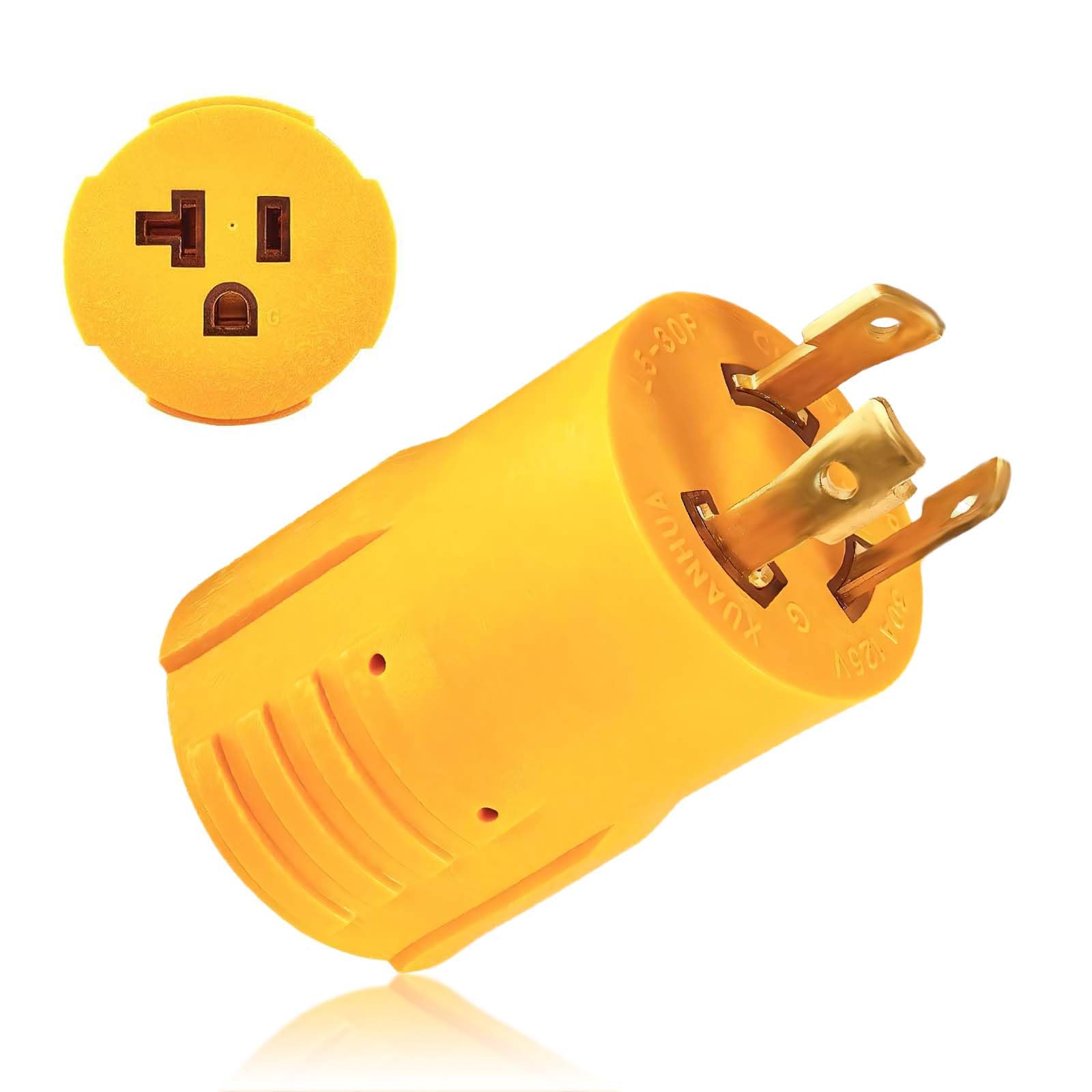 Amazon.co.jp: 30アンペアから110V RVジェネレーターアダプター、NEMA
