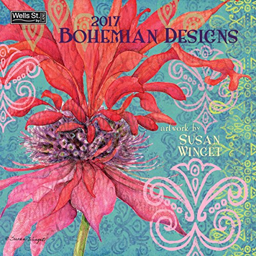 Wells Street By Lang 2017 Bohemian Designs Wall Calendar, 12 X 12 Inches, January To December 2017 (17997001713) #TOP9