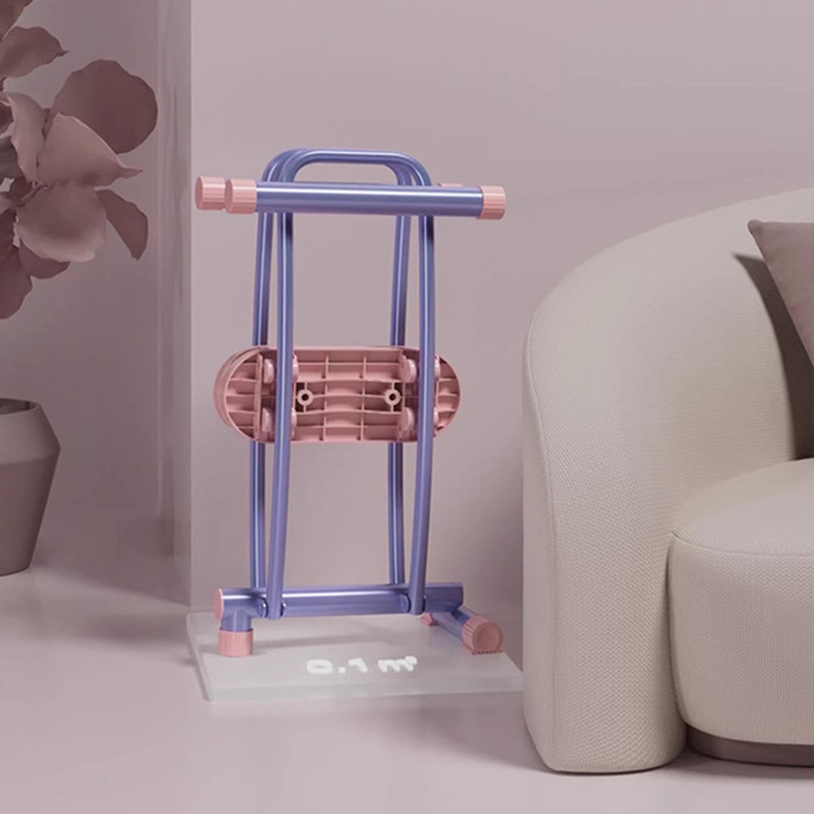 Equipo de Ejercicios para Piernas, Dispositivo para Adelgazar Piernas, Plegable, para Fitness en Casa, Soporta hasta 150 Kg, Máquina de Ejercicios Par
