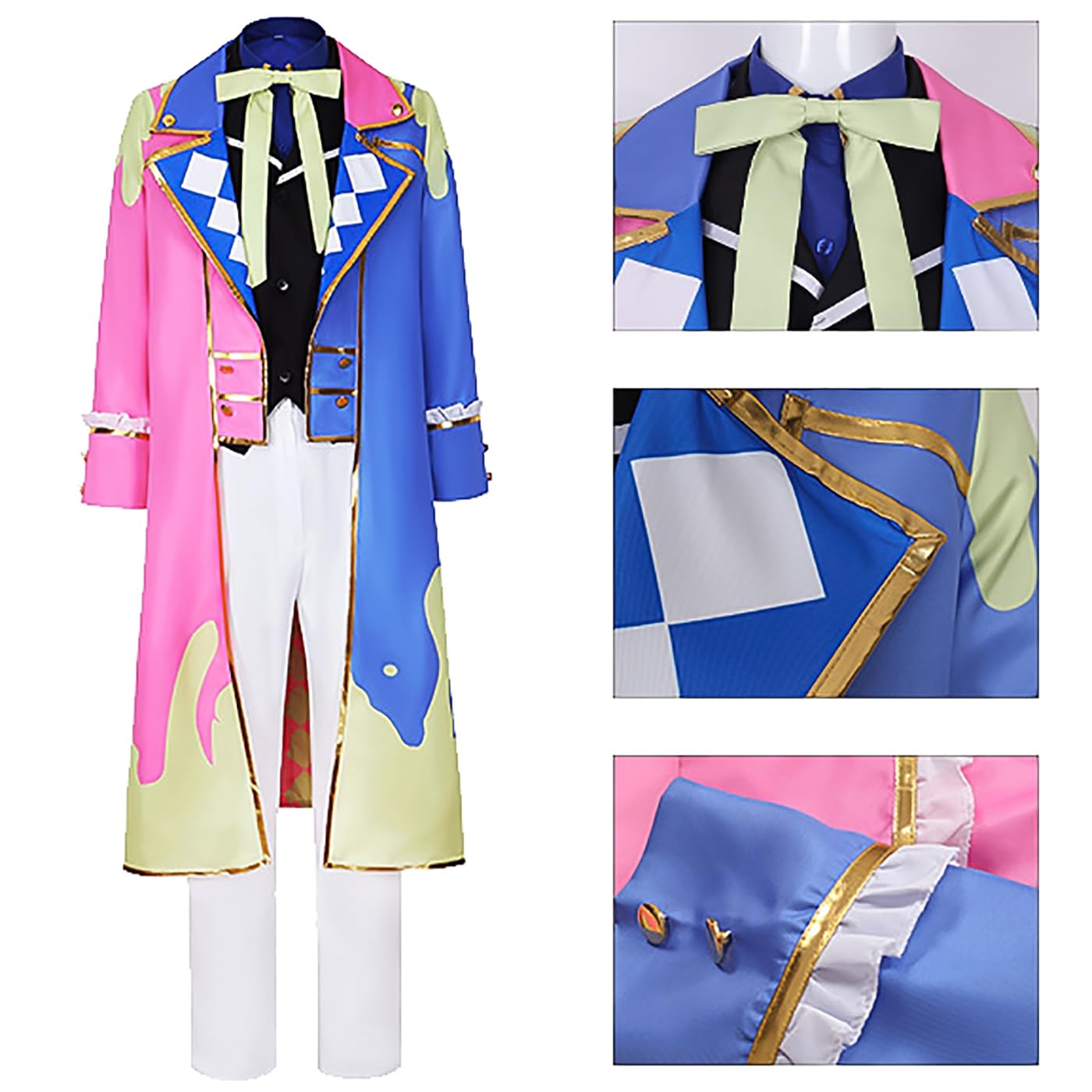 Project Sekai Cosplay Costume Kamishiro Rui Cosplay Outfit Personaggi del Gioco Rui Kamishiro Uniforme Natale Halloween Carnevale Party Stage Performance Anime Costume Adulti