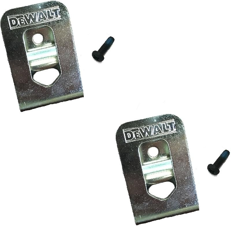 DEWALT N268241 Belt Hook Kit (2 Pack) , silver