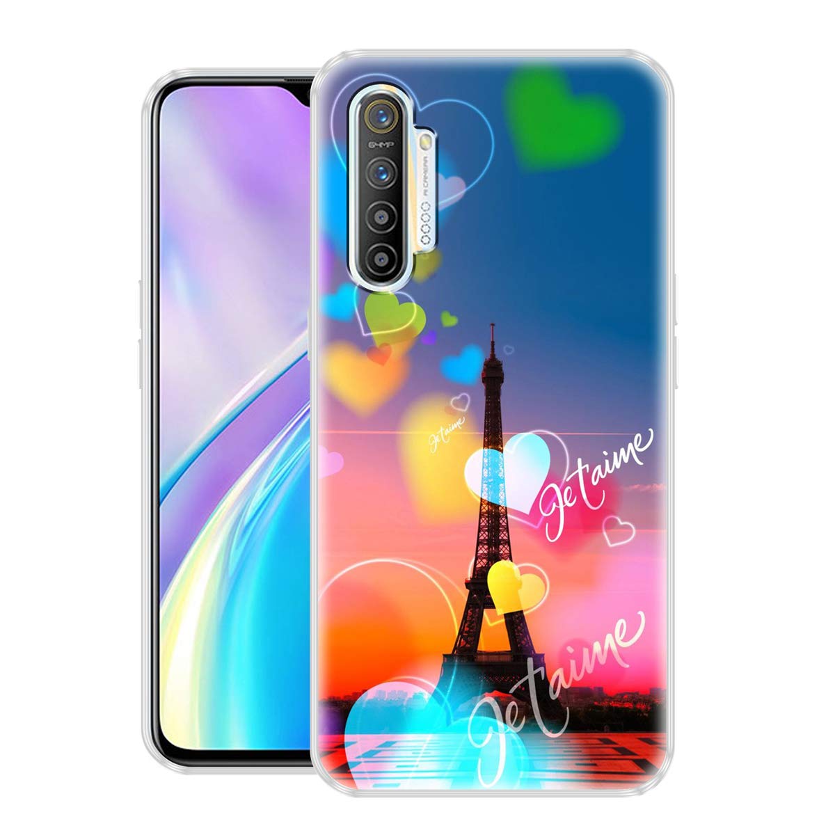 Fashionury Basic Case for Realme XT (Silicone_GET AIME)