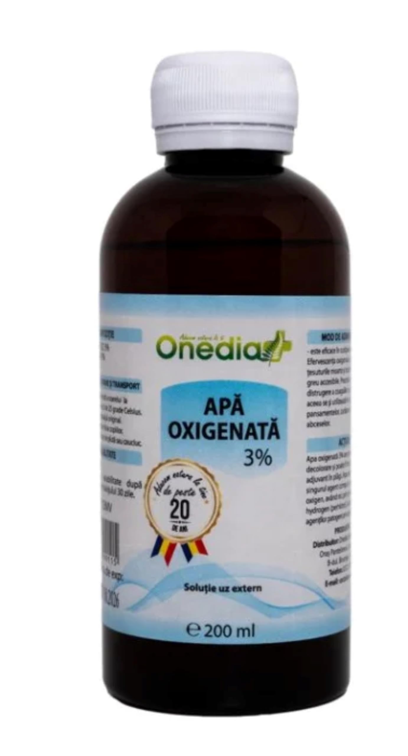 Oxygenated Water - APA Oxigenata 200ml Onedia