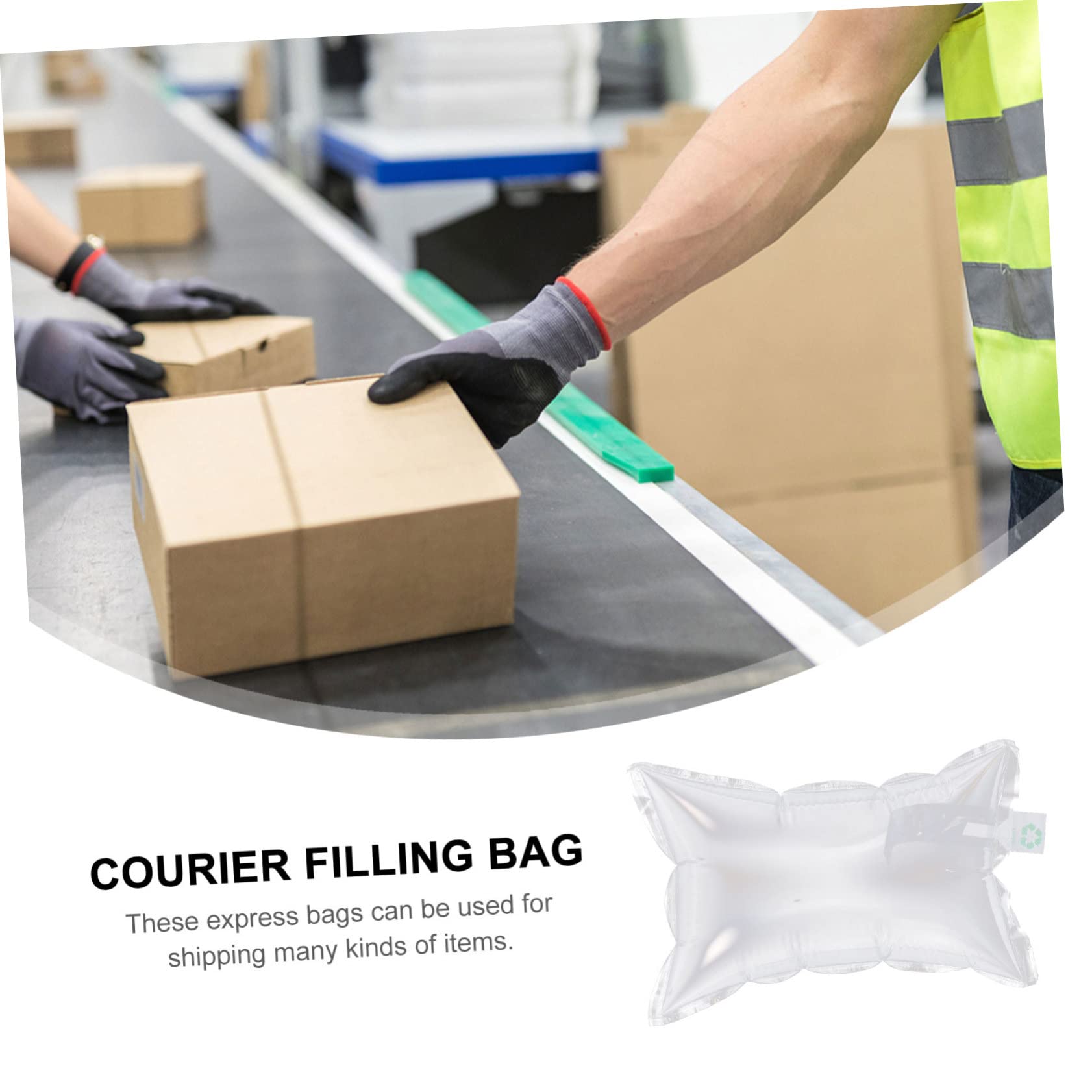 STOBOK 100stücke Luftpolsterbeutel Recycelbare Luftkissenfolie Für Sicheren Versand Und Umzug Leicht Langlebig Und Verbesserte Schutzleistung Für Verpackung Und