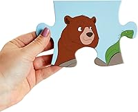 Vista 5 de BLUE PANDA Rompecabezas educativo de piso de aprendizaje - 48 piezas, 2 x 3 pies, multicolor, Arca de Noé - Aprendizaje preescolar y desarrollo