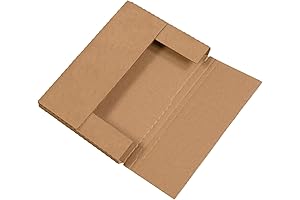12.125" x 9.125" x 1" Corrugated Cardboard Gemini Comic Book Mailers