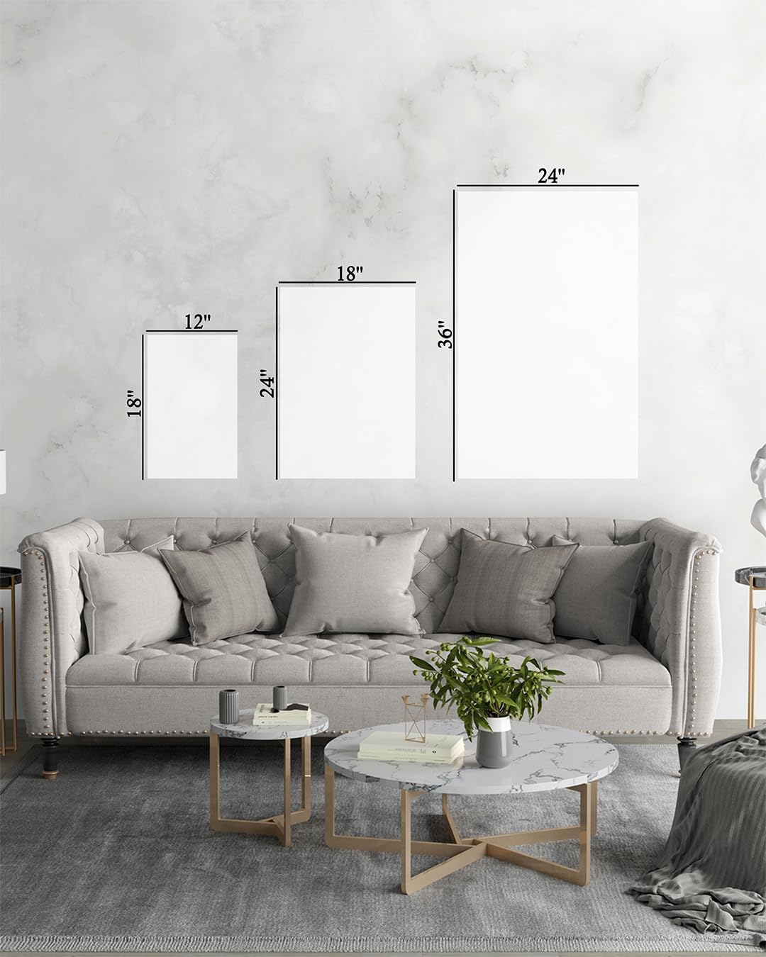 GoForArt Dream Big Motivational Canvas Wall Art, Inspirational Famous Quote Bedroom Living Room Decor, Positive Modern Landscape Mountain Office Dorm Room Poster Print (Lion02, 12''x18'') - Image 6