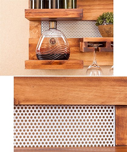 Casier à vin support mural bois pour optimiser vos petits espaces - 5