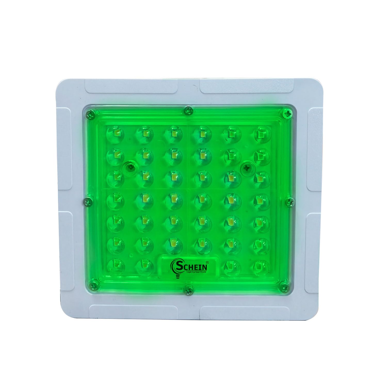 SCHEIN SHFL-30W Green LED Flood Light | Polycarbonate Housing | BIS & ISO Approved | Waterproof & Dustproof Outdoor Lighting | Energy Efficient High Brightness Lamp | Pack of 1-picture-10