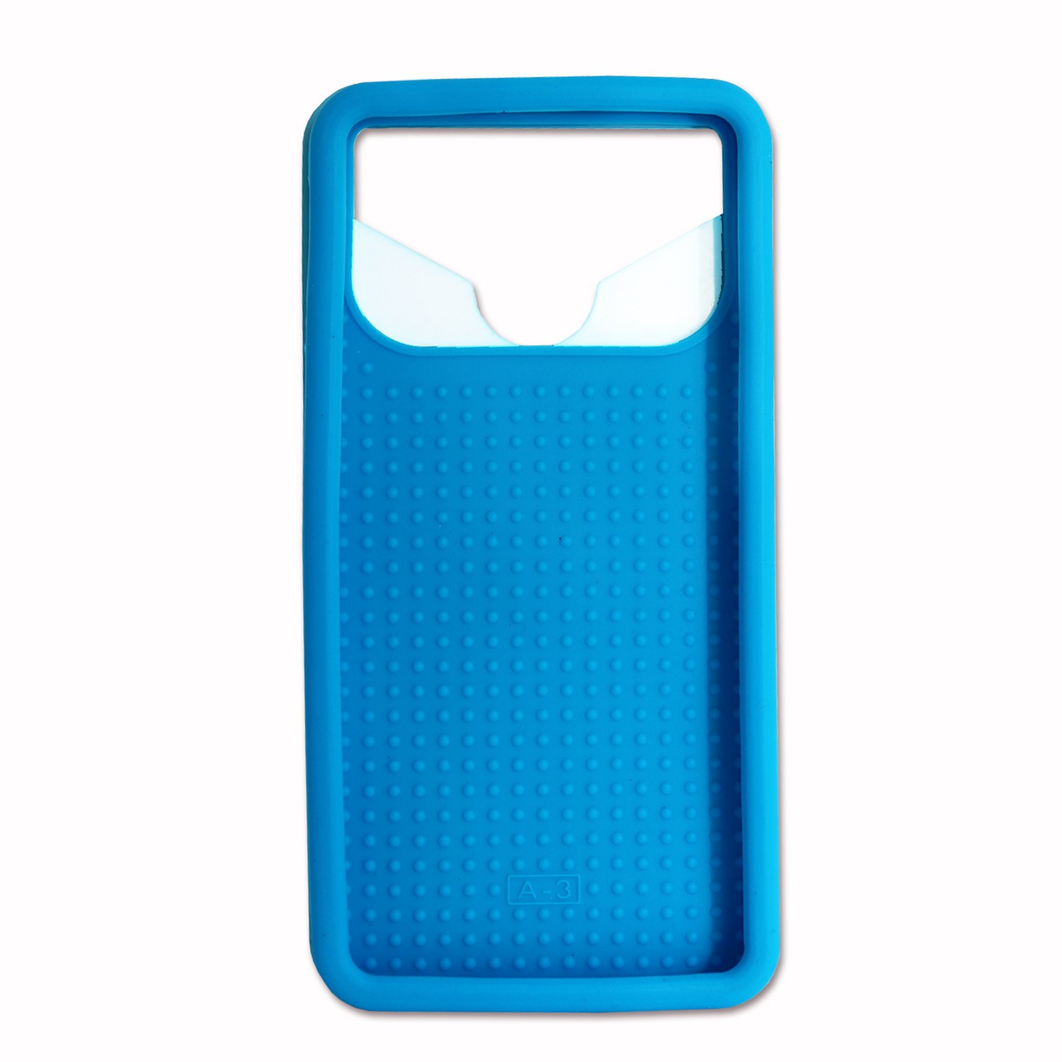 Coque Bumper Silicone Antichoc Pour Alcatel Pixi 4 Plus Power – Bleu, Protection Renforcée Aux Coins