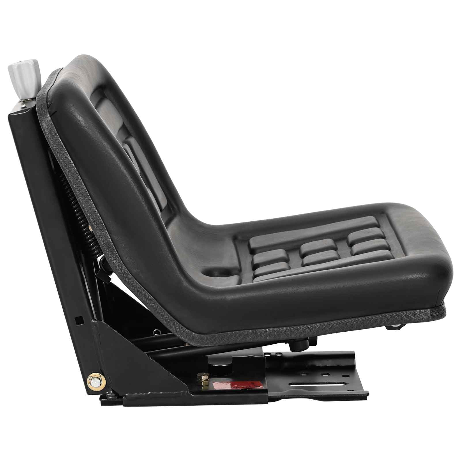 vidaXL Traktorsitz mit Federung Schwarz 39,5 x 52 x 43 cm,