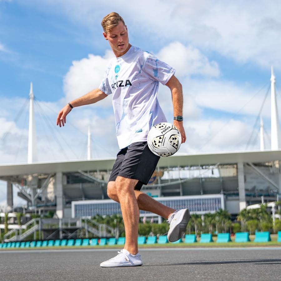FORZA Infinity Freestyle Futsal Ball | WFFA Compliant Size 4 Low-Bounce Ball – Available in Packs of 1, 3, or 12