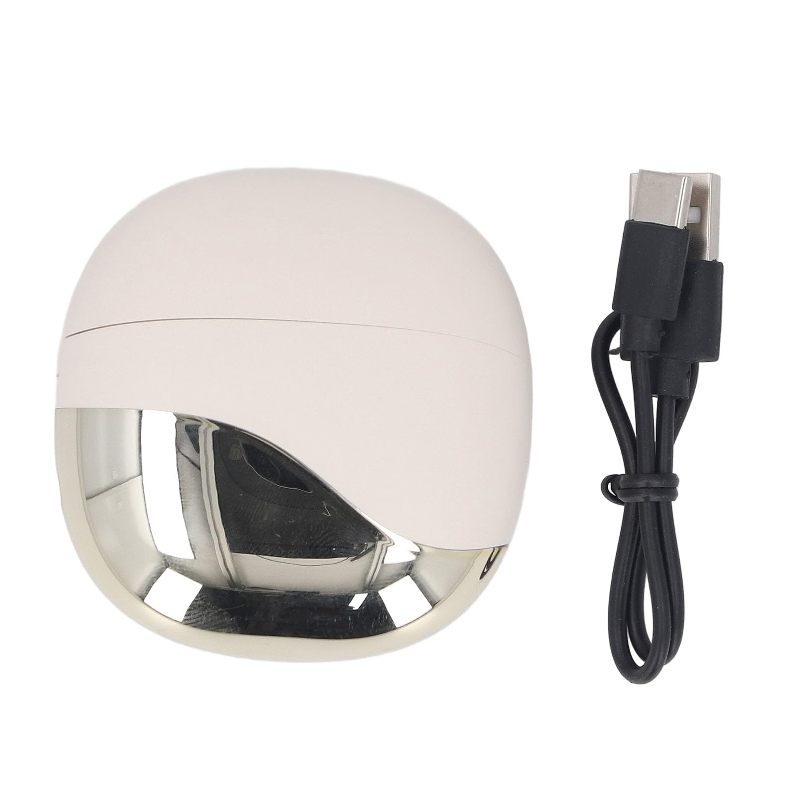 Generic Auricolari Wireless con Cancellazione del Rumore con Design Sopra L'orecchio per la Traduzione di Conferenze Materiale PC Elegante e Confortevole (Nudo)