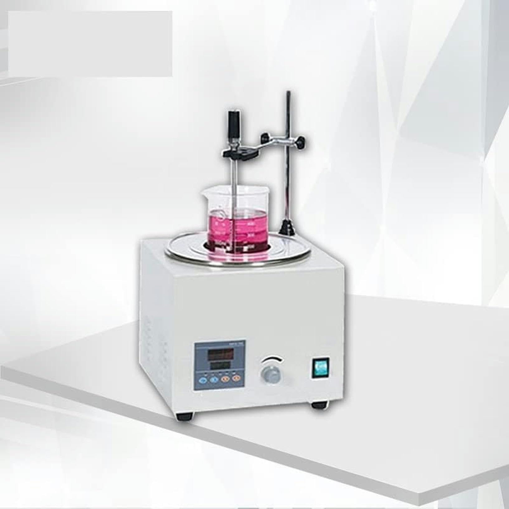 Agitador magnético Mezclador magnético LCD Laboratorio Digital Agitador magnético Inteligente de Temperatura Constante Colector Agitador magnético con calefacción Placa calefactora Placa de