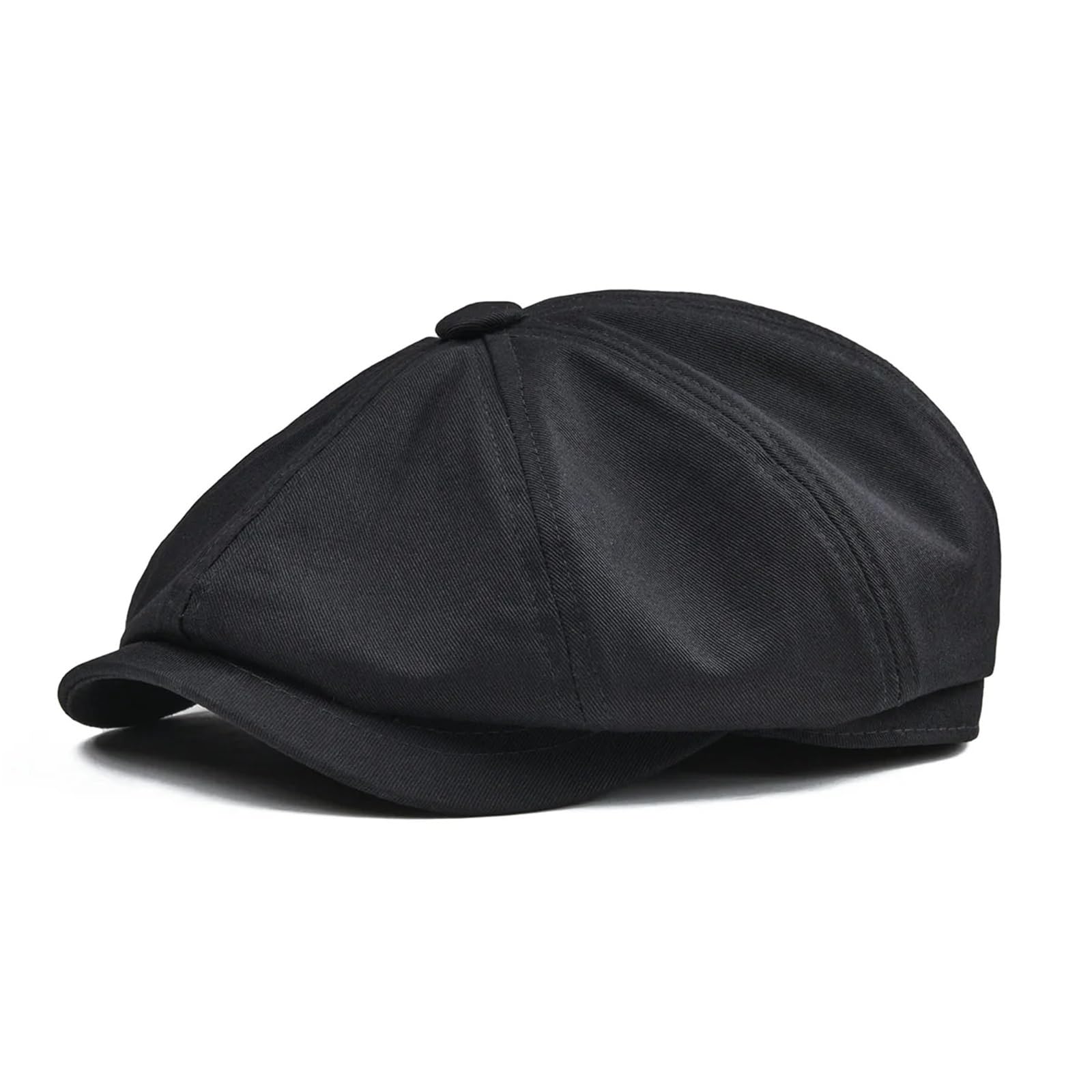 Gorra de Repartidor de Periódicos Gorra de repartidor periódicos for Hombre, Sarga algodón, 8 Paneles, Estilo Panadero, Retro, Gatsby, Informal, Boina Taxista para Combinar