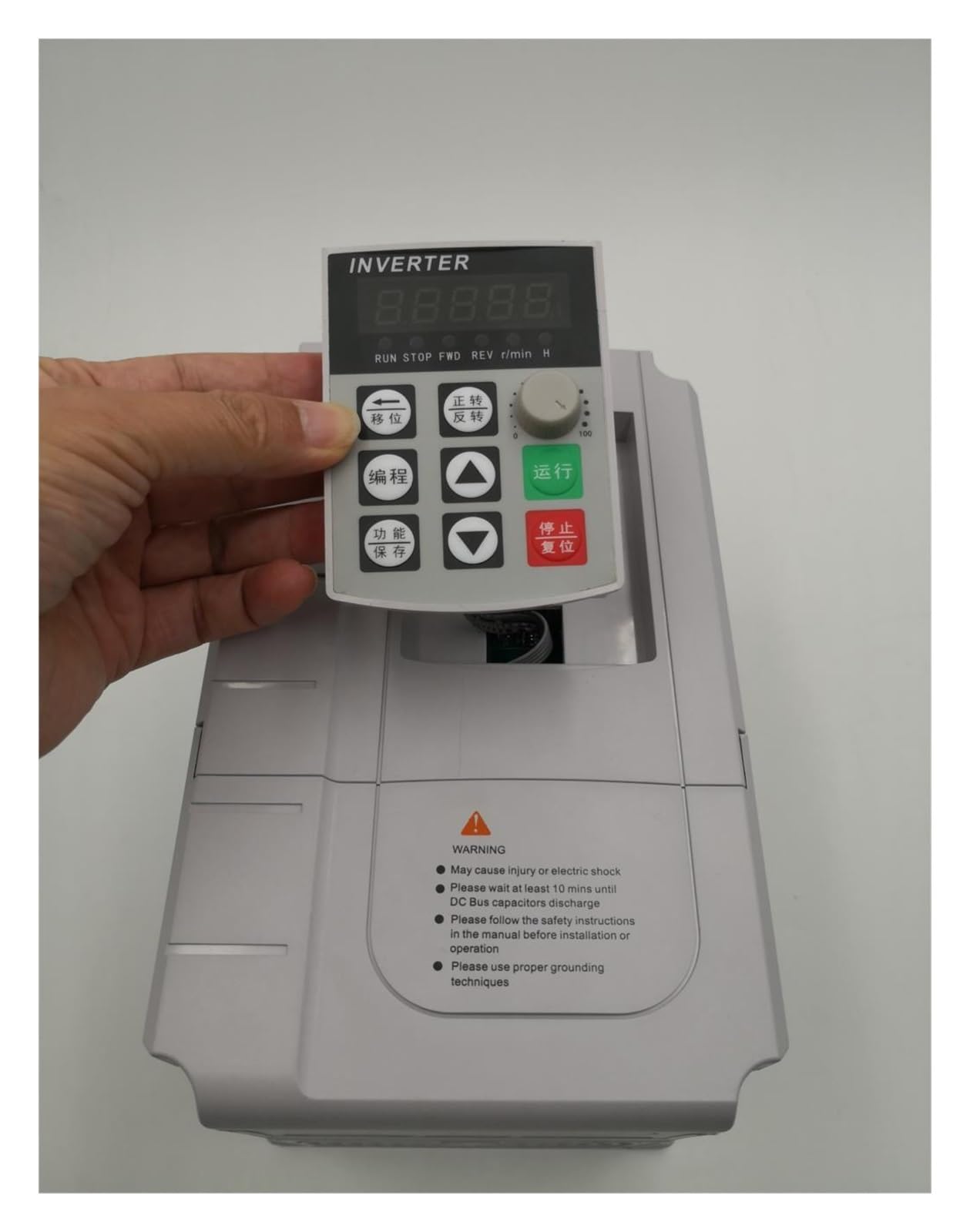 Variador De Frecuencia Falownik VFD 1.5KW/2.2KW/4KW przetwornica częstotliwości 3P 220/110 wyjście kontrola prędkości silnika wrzeciona cnc Kompaktowa konstrukcja(1.5KW BT1)