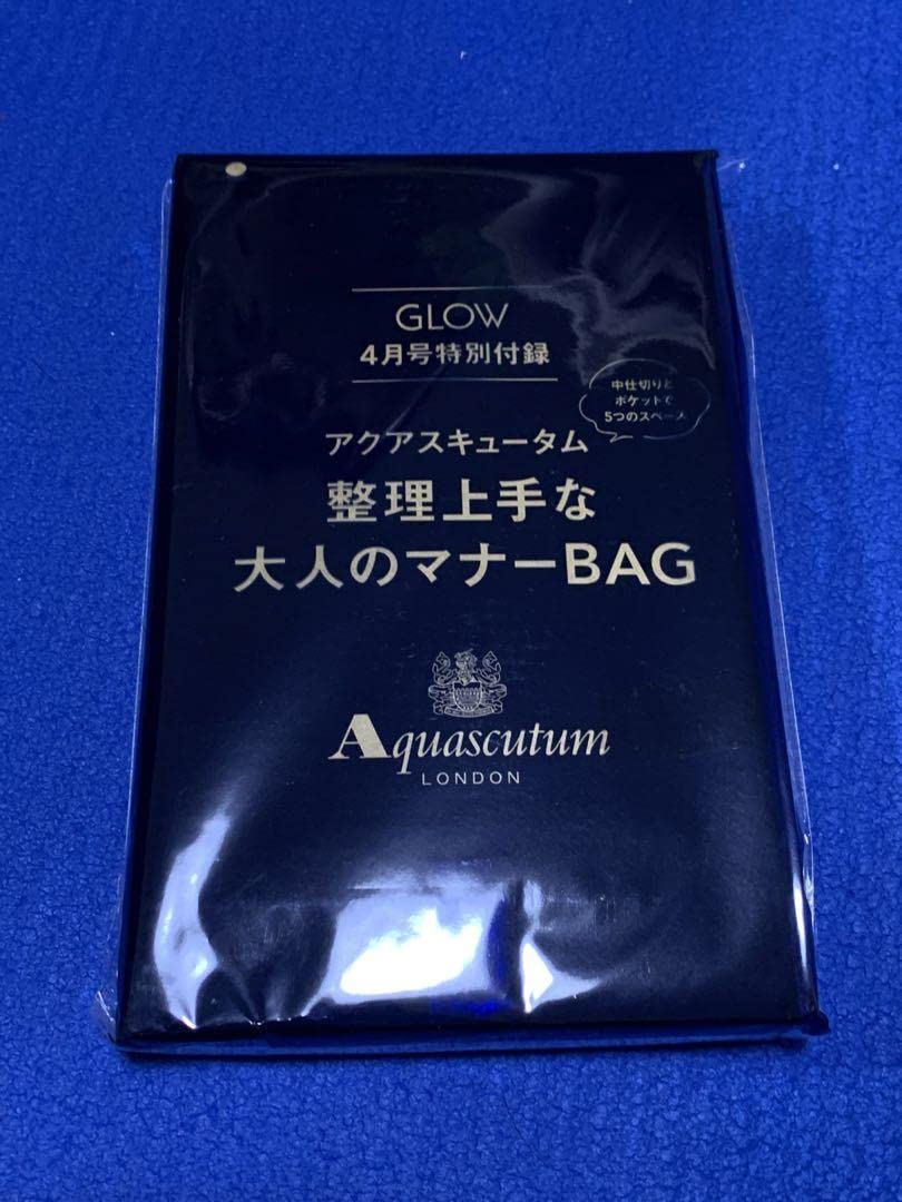 Amazon.co.jp: グロー 付録 アクアスキュータム トートバッグ