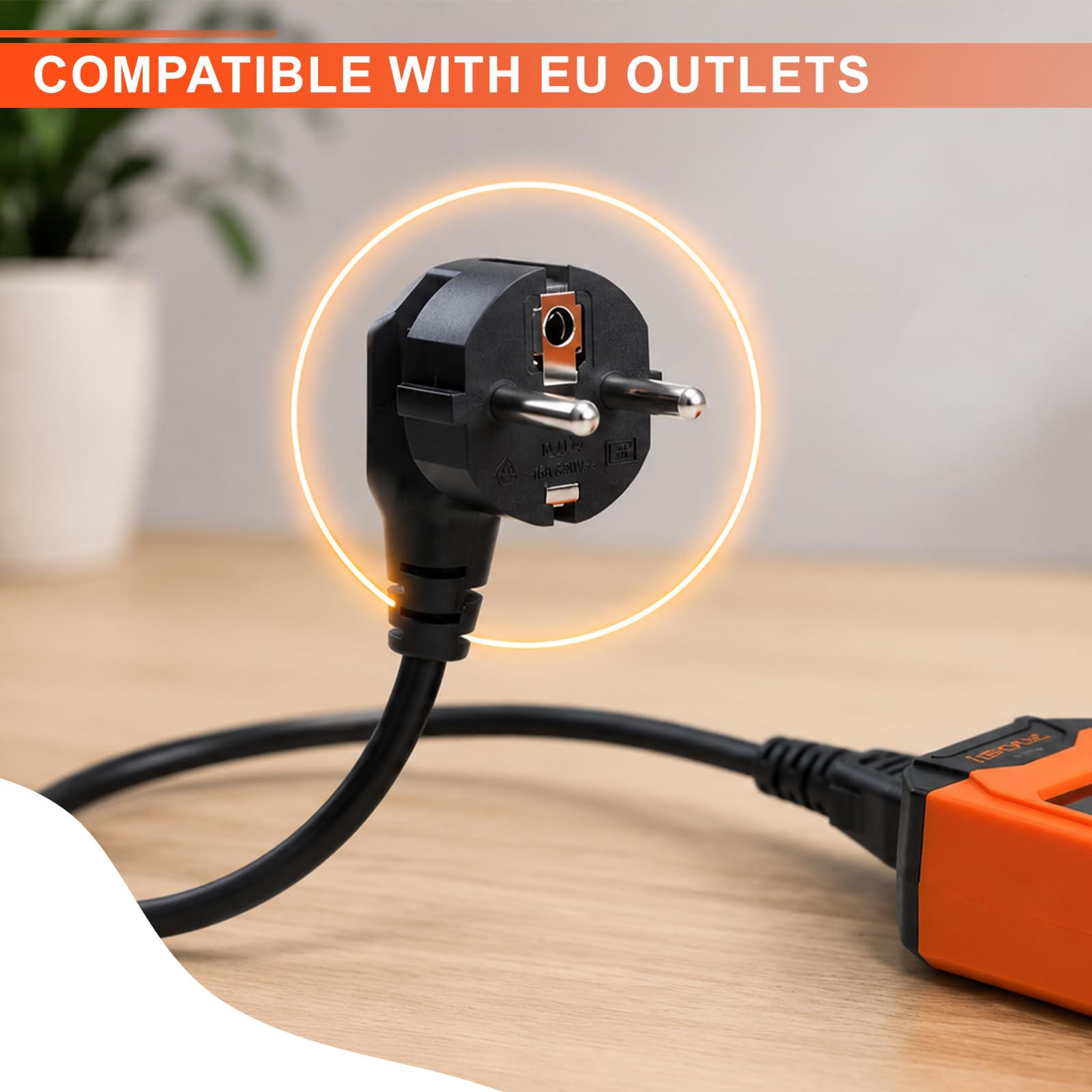 Leitungssucher mit großem LCD-Display, wiederaufladbarer Stromkreissucher mit GFCI-Steckdosentester, elektrischer Leitungssucher mit NCV-Test & Taschenlampe