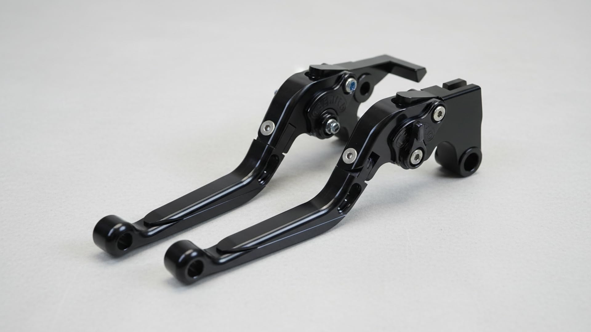 subhro's creation ev scooter disc brake lever pair | brake & clutch set, disc brake compatible, scooter fitment, black finish, adjustable design