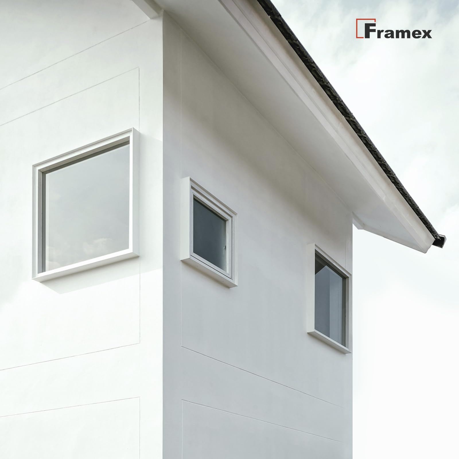 Ventana Para Sótano - Acristalamiento fijo (Fib) Blanco 55 x 115 cm Doble Acristalamiento, Cristal Transparente 32 mm (4/24/4) Ventana/Ventana Para cobertizo/Ventana Ancho x Alto 550 x 1150 mm