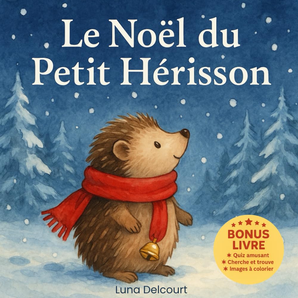 Le Noël du Petit Hérisson: Un livre de Noël féerique avec Petit Hérisson et ses amis de la forêt
