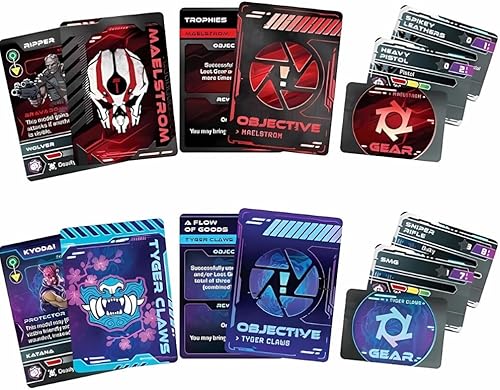 Miniatura 8 de Monster Fight Club Cyberpunk Red Combat Zone Juego de Mesa Expansión Zoners Starter Gang