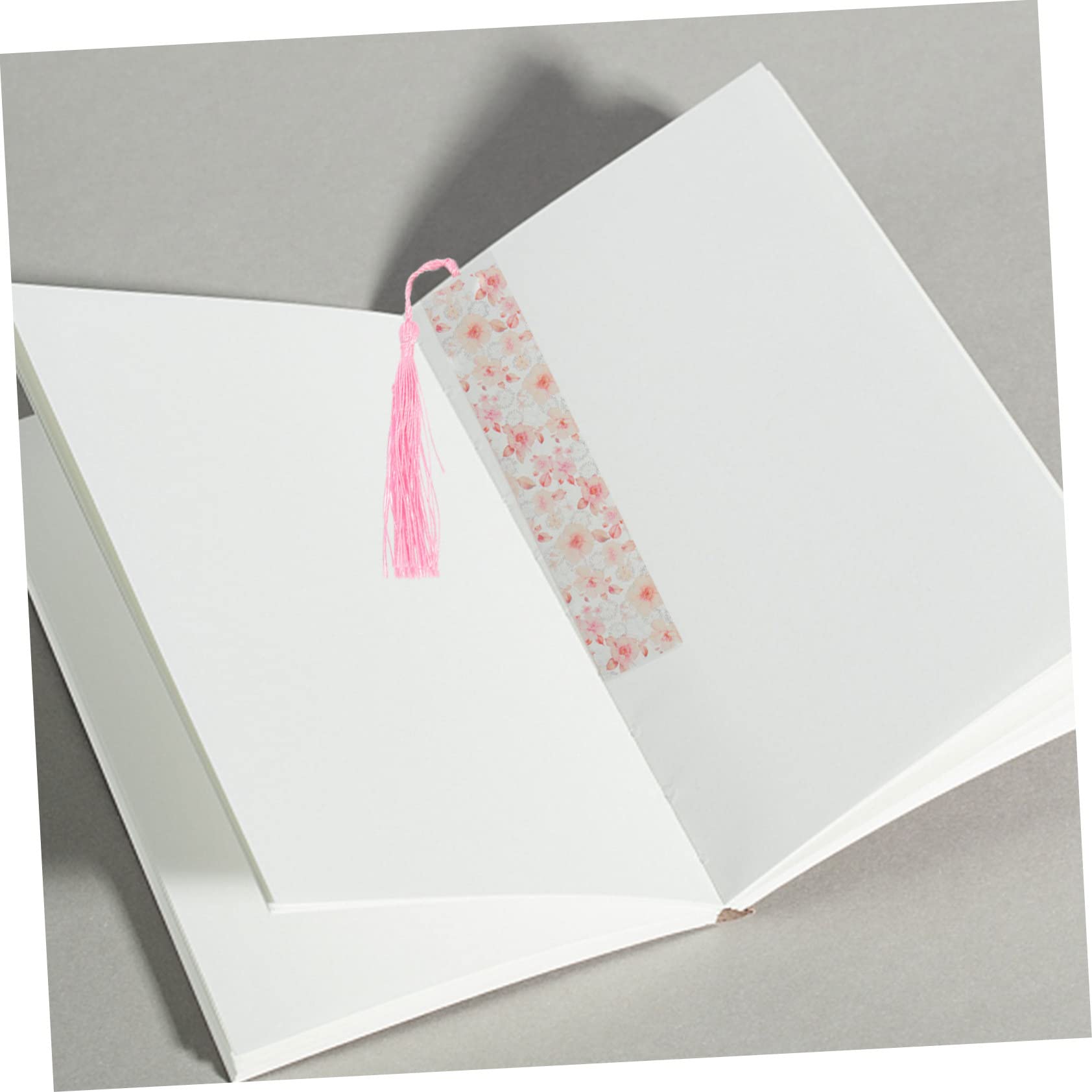 Lurrose 10stücke Getrocknete Blumen Lesezeichen Dekorative -lesezeichen Mit Echten Blumen Design Rosa Und Blau Für Studenten Und Bücherliebhaber