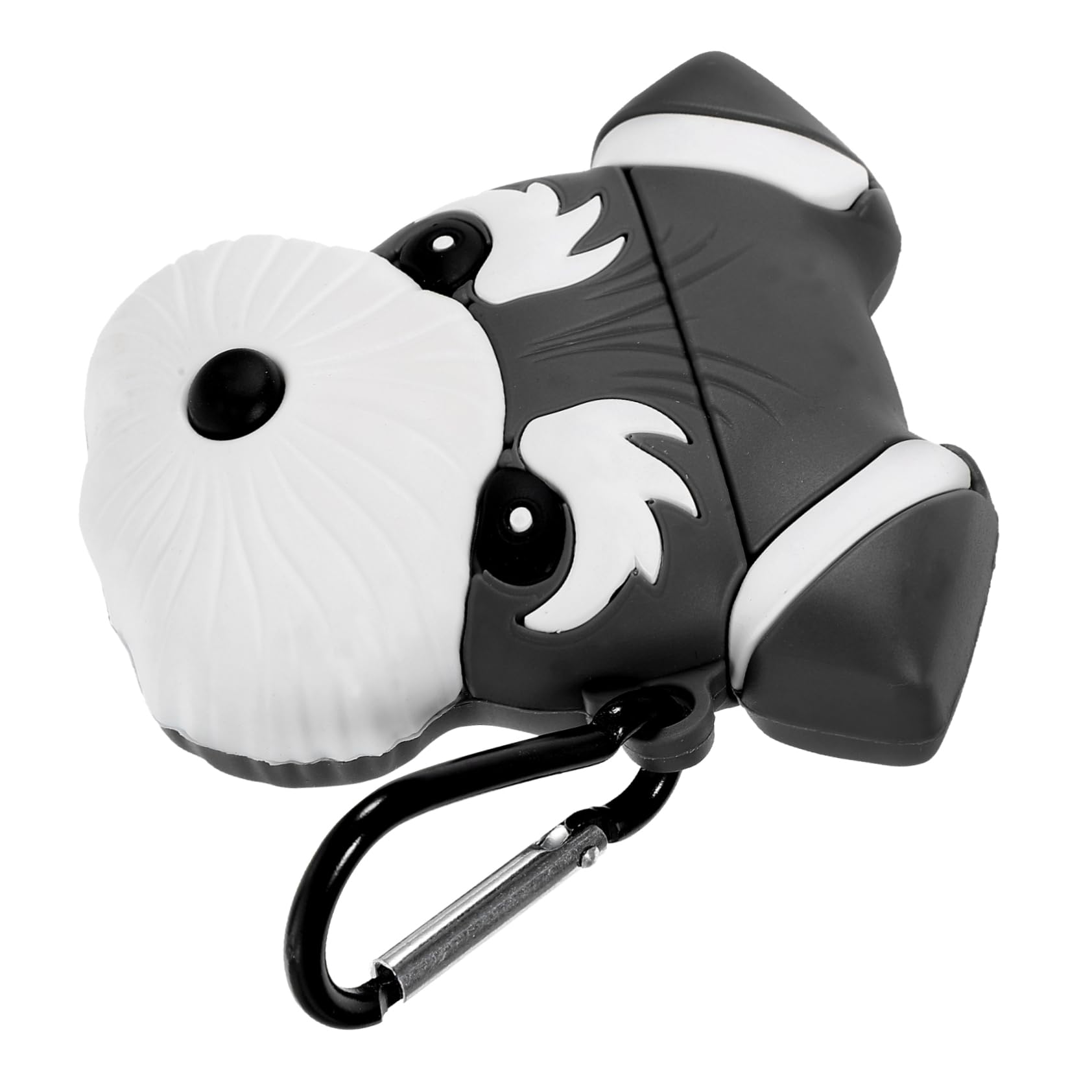 DOITOOL 3piezas Funda De Silicona para Auriculares Inalámbricos Sherry-Dog Protector De Caídas y Golpes Compatible Diseño De Cartoon Incluye Gancho