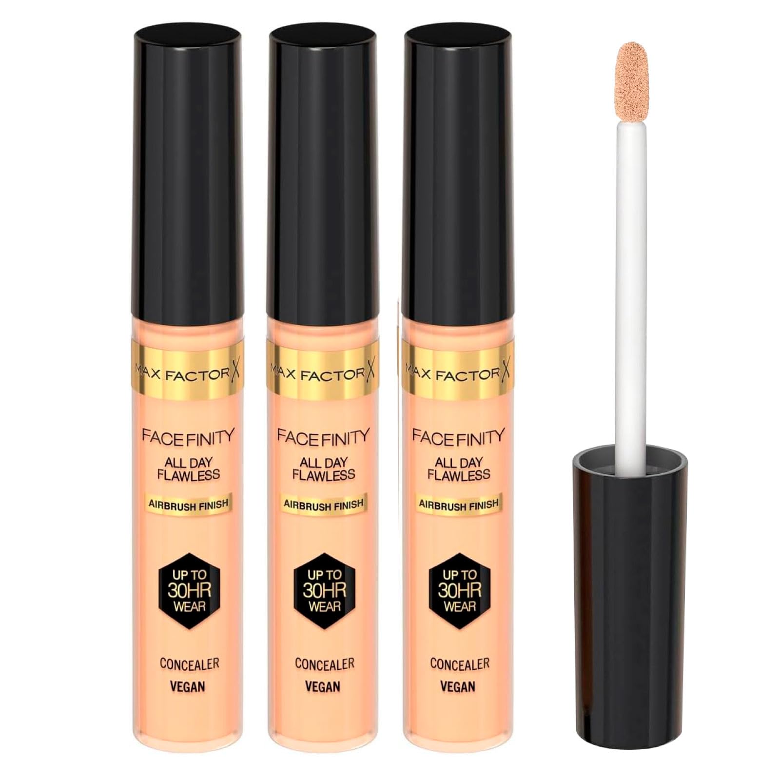 Max Factor Facefinity All Day Correttore Liquido a Lunga Tenuta Finitura Matte Tonalità 10-3 Correttori