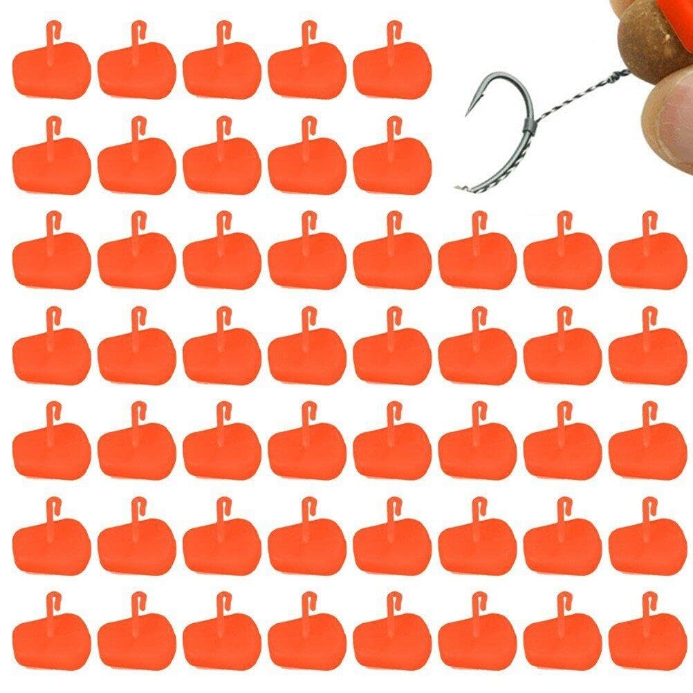 Wudaizhi Red Simulation Fake Soft Baits 50Pcs Corn Carp Bait Artificial Fake Corn Fishing Lure Carp Baits Up Boilies Lure Hair Rig