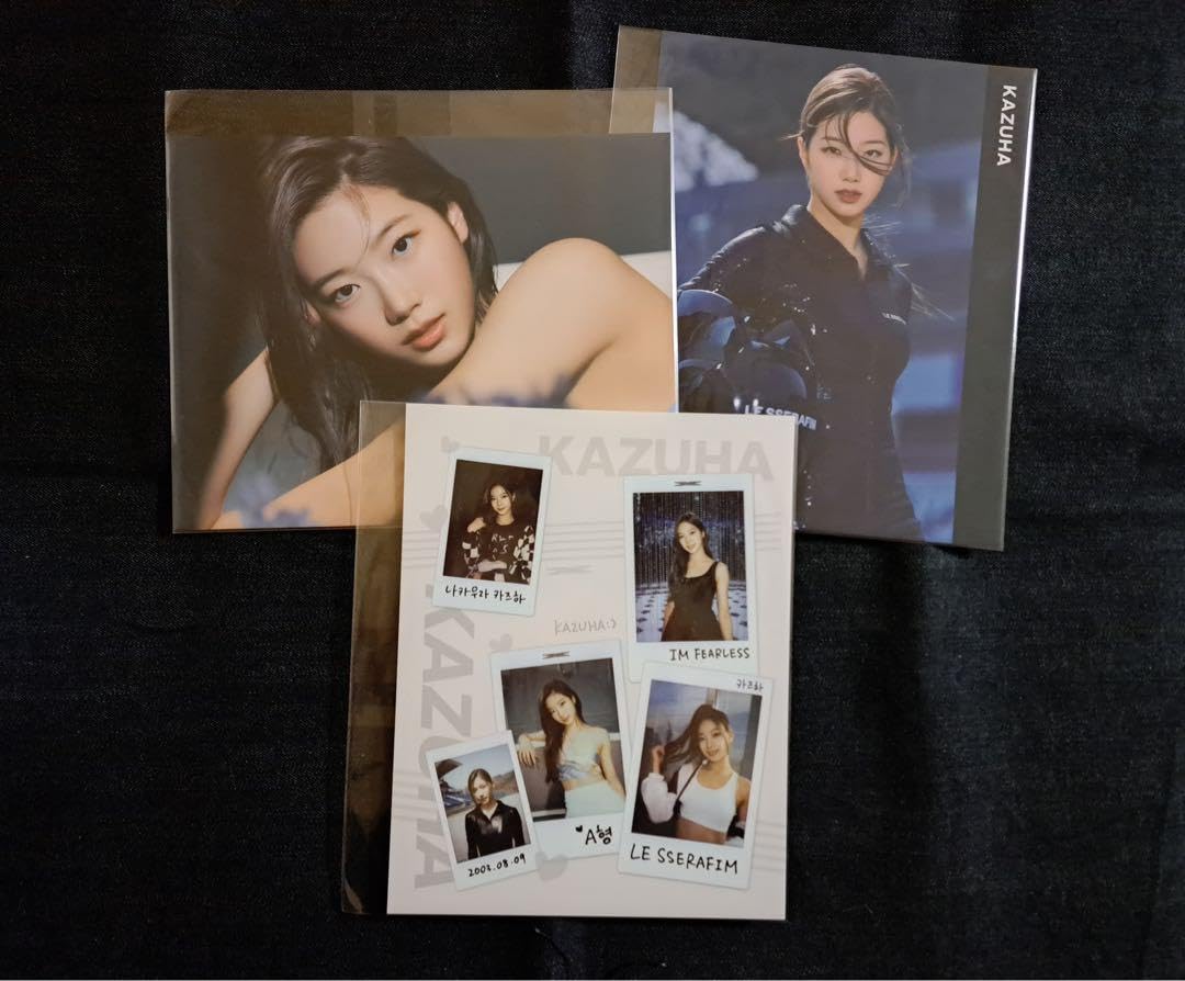 Amazon | LE SSERAFIM FEARLESS 公式 ポストカード カズハ | ポスト
