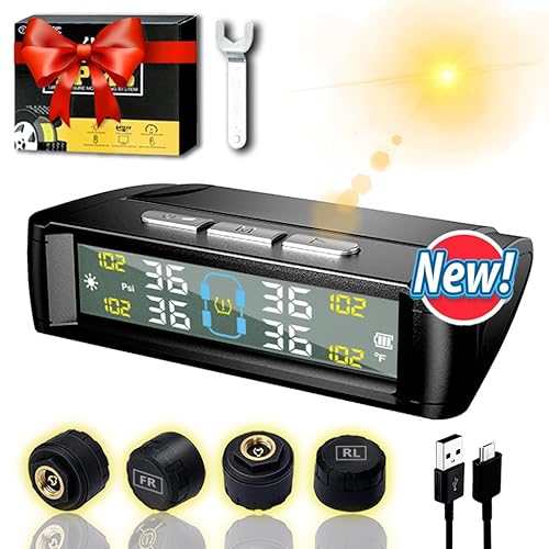 y2025Voz^CCj^[ TPMS C/xĎ A^C^CCĎ C zGlM[/USB_u[d ԎΉ h~ZT[ IP67h LEDfBXvC 4*OZT[ tȒP {t