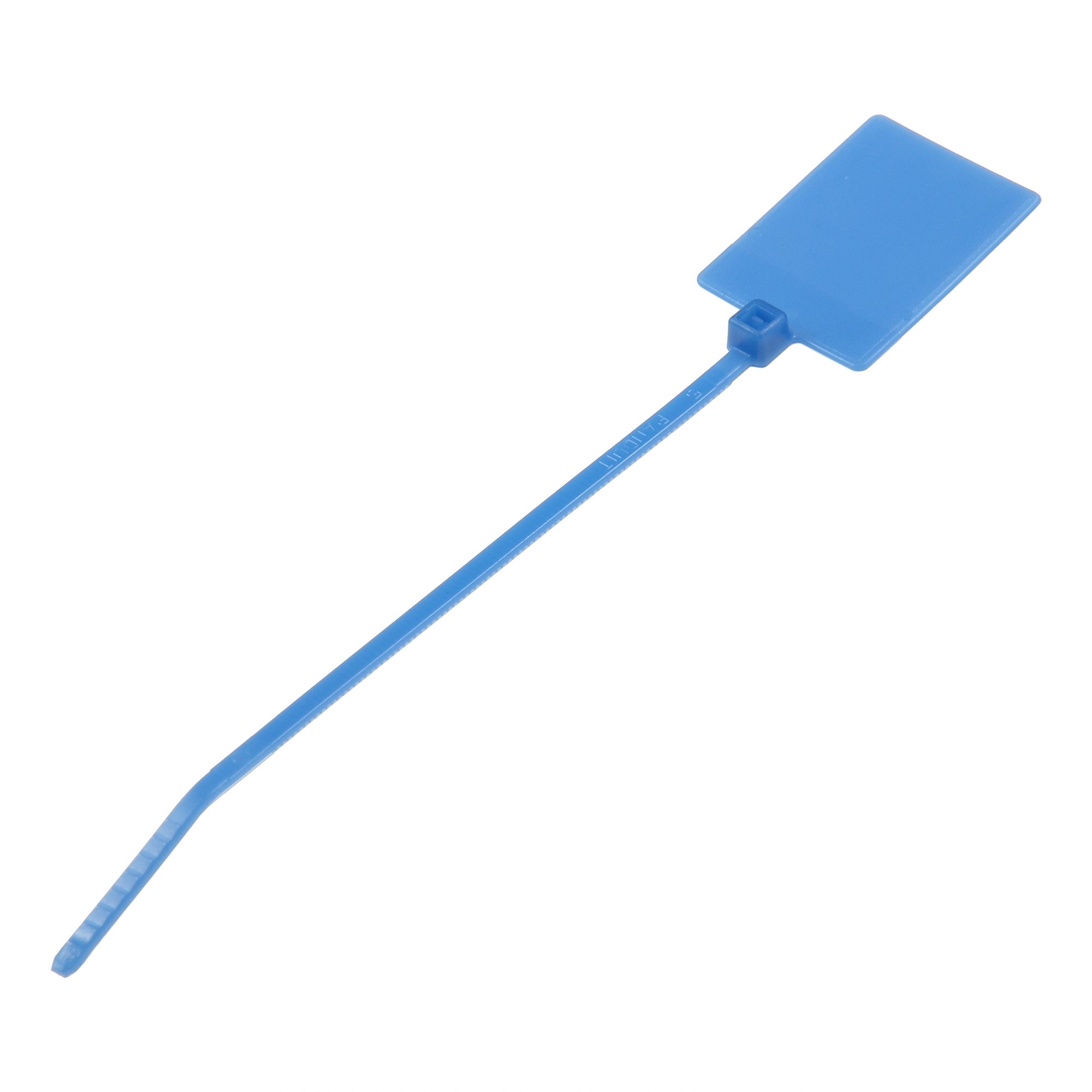 Panduit PLF1MA-M6 Marker Flag Cable Tie, Miniature, Nylon 6.6, 5.1-Inch Length, Blue (1,000-Pack)