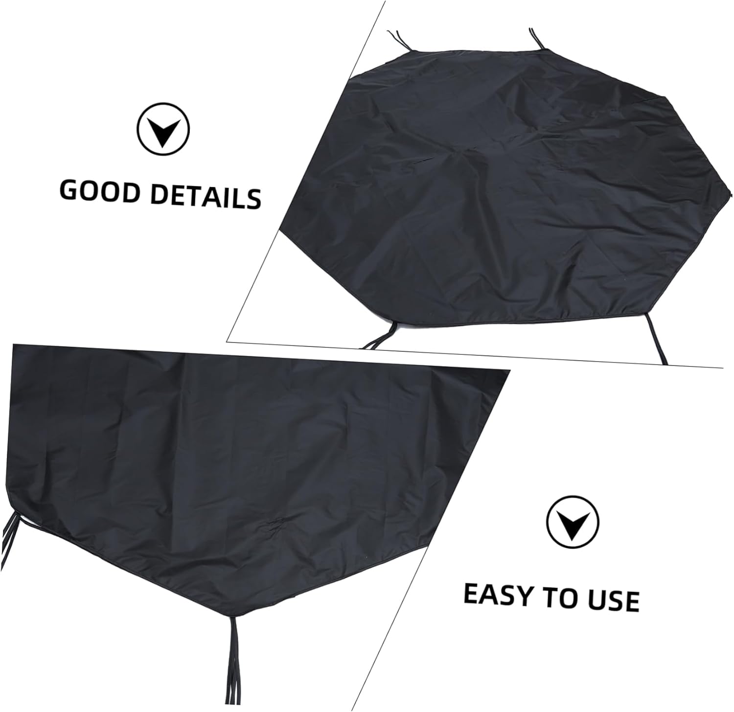 2pcs Camping Dog Pen Roof Cover Pet Crate Kennel Cover Oxford Lightweight Provides Privacy Security and Comfort