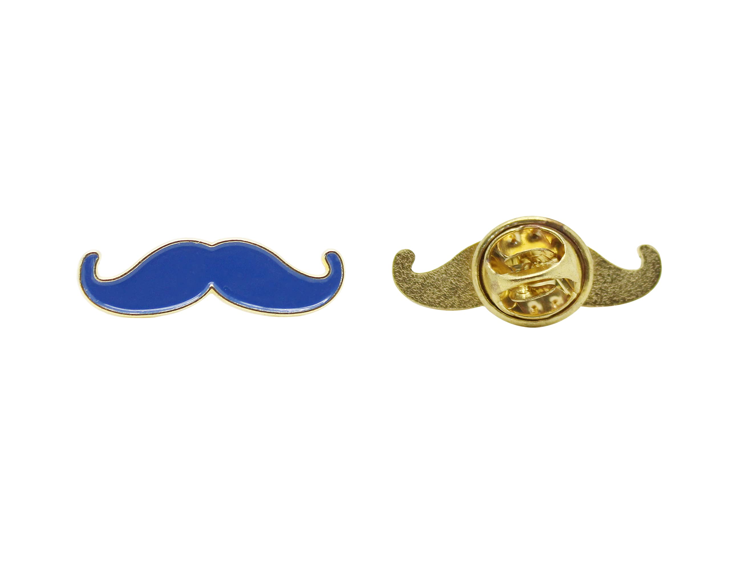 GenericMovember Lapel Pins for Men's Health Awareness | Stylish Support for Prostate Cancer Awareness | Ideal for Events, Fundraisers & Everyday Wear | Men's Health Movember Lapel Pins