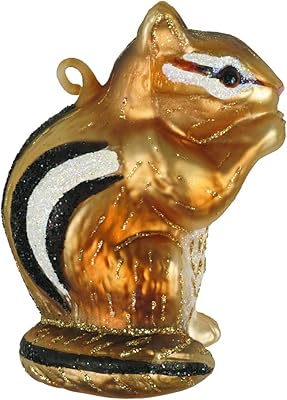 Cobane Studio LLC COBANEC416 Chipmunk Ornament