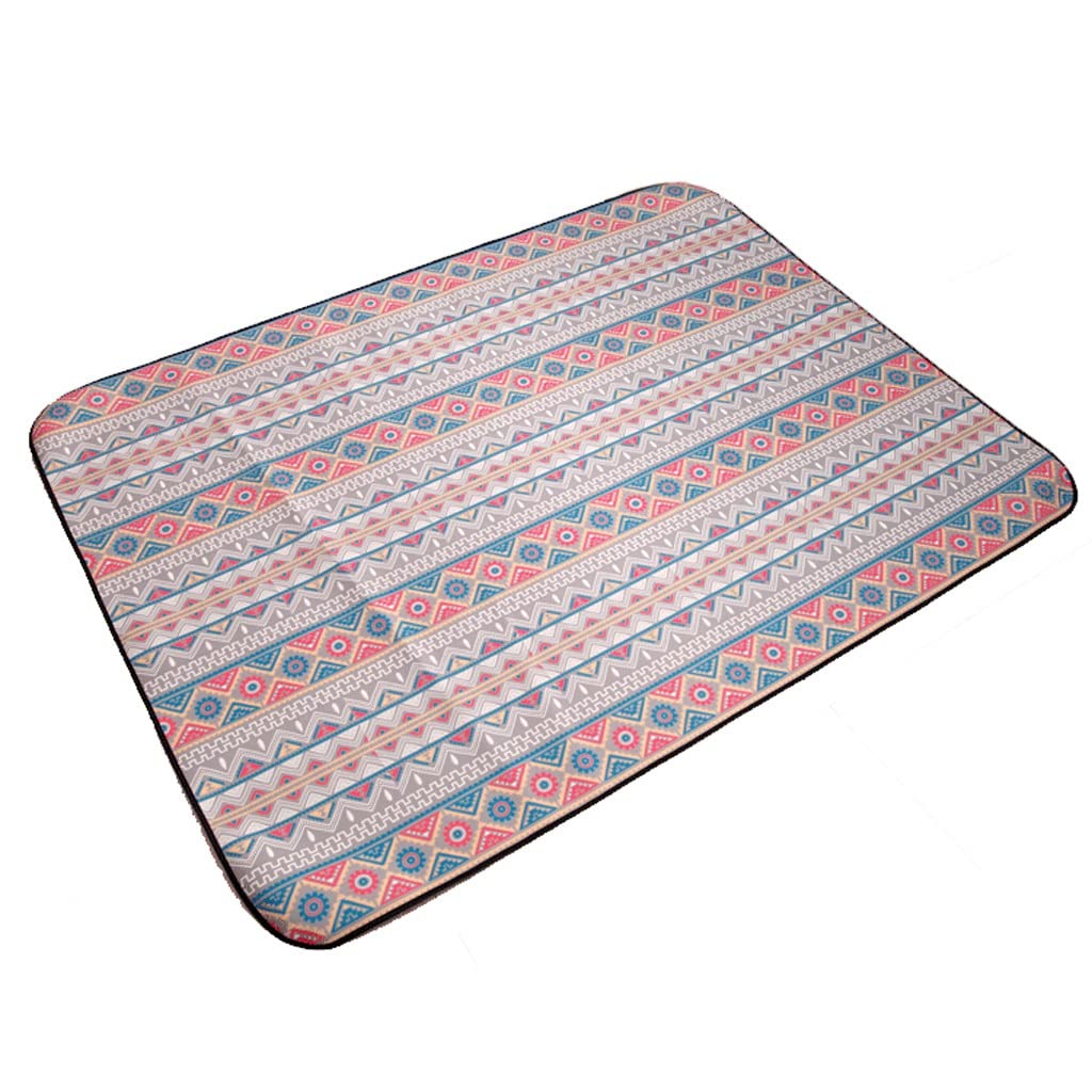 Tappetino da picnic campeggio parco coperta tappetino a esterno pieghevole tappetino da picnic portatile tappetino da spiaggia (Color : Gray)
