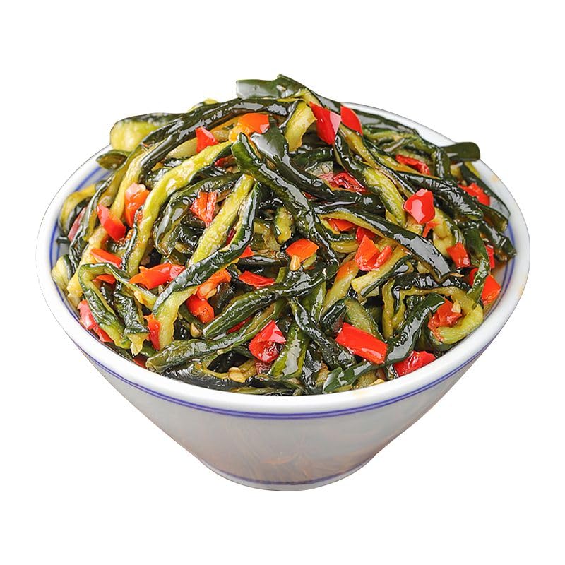 Miniatura 5 de Encurtidos caseros, verduras en escabeche chinas, rábano seco crujiente picante, chile gongcai, guarniciones para el desayuno, Aperitivo picante