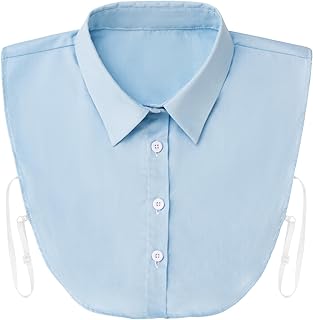Detachable Detachable Collar Blouse for Women