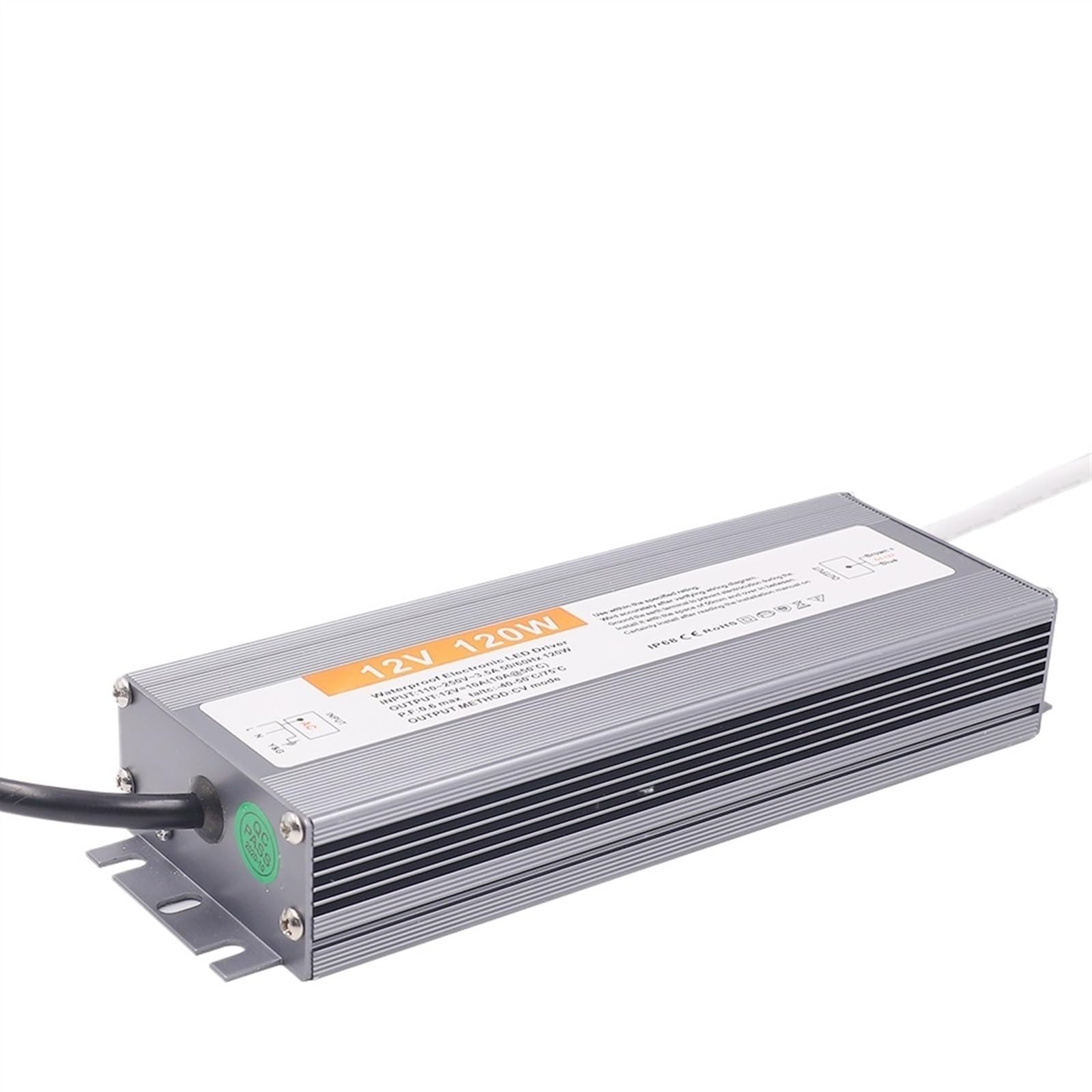 Alimentatore AC DC 12V 24V 12 24V Volt IP67 IP68 Outdoor Impermeabile 24V Driver 220V a 12V 10W 60W 100W 200W 500W (300W, DC12V)
