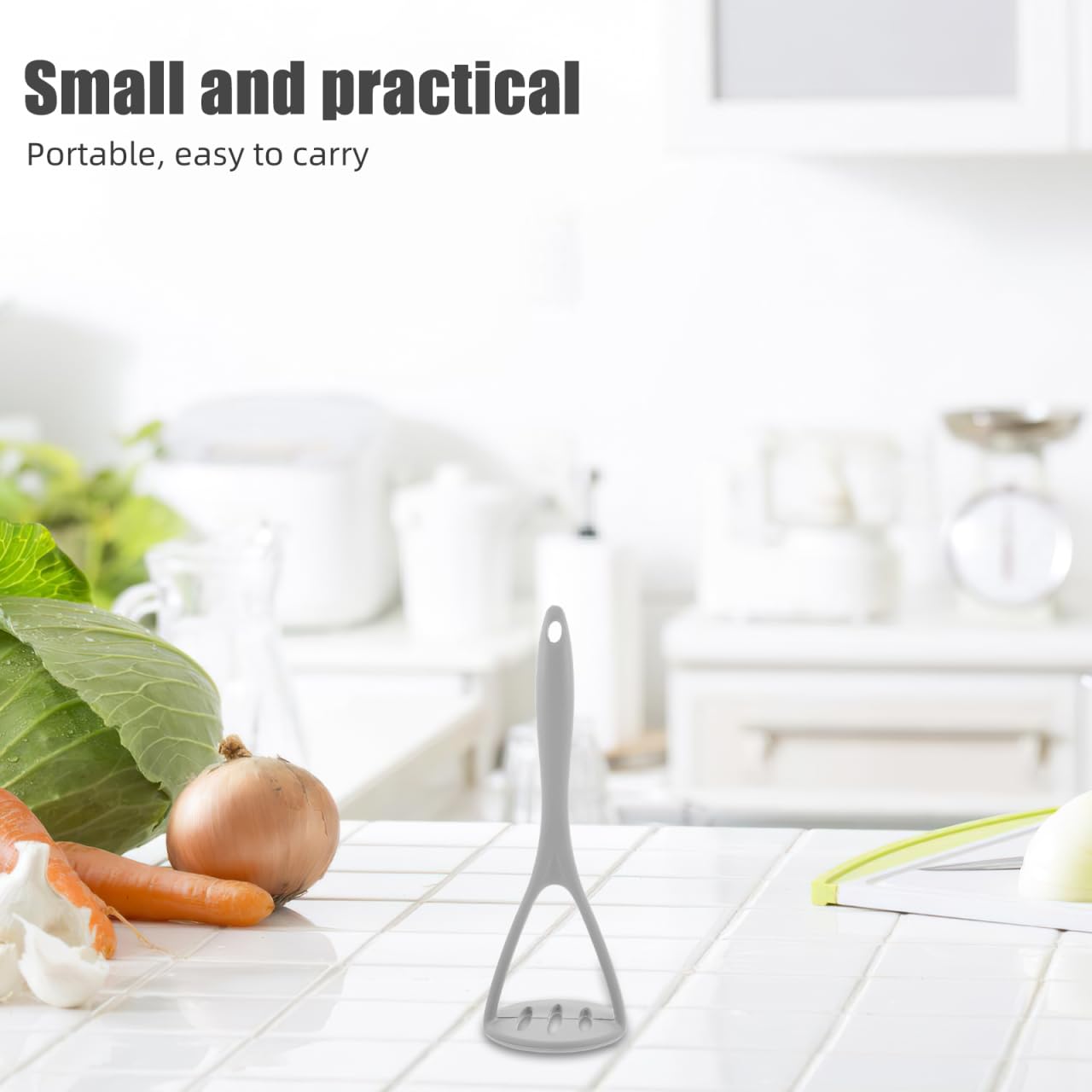 UPKOCH Kartoffelstampfer Silikon Lebensmittelstampfer Obstpresse Crusher Avocado Stampfer Kochen Küche Gadget Smasher Handwerkzeuge für Gemüse Obst Bohnen Lebensmittel Grau