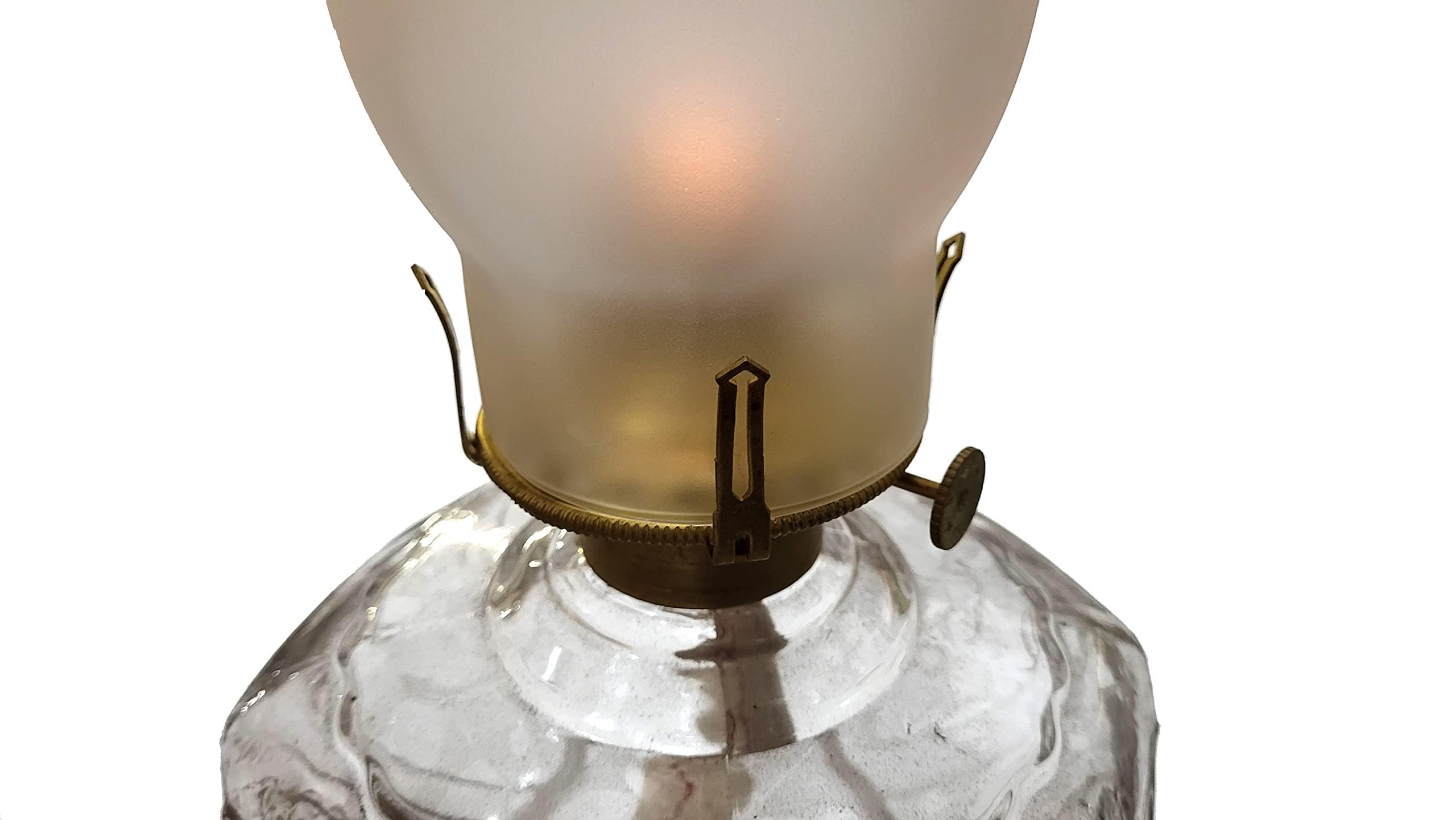 B&P Lamp 2-5/8" X 14" Clear Glass Chimney – Lightweight And Portable Replacement