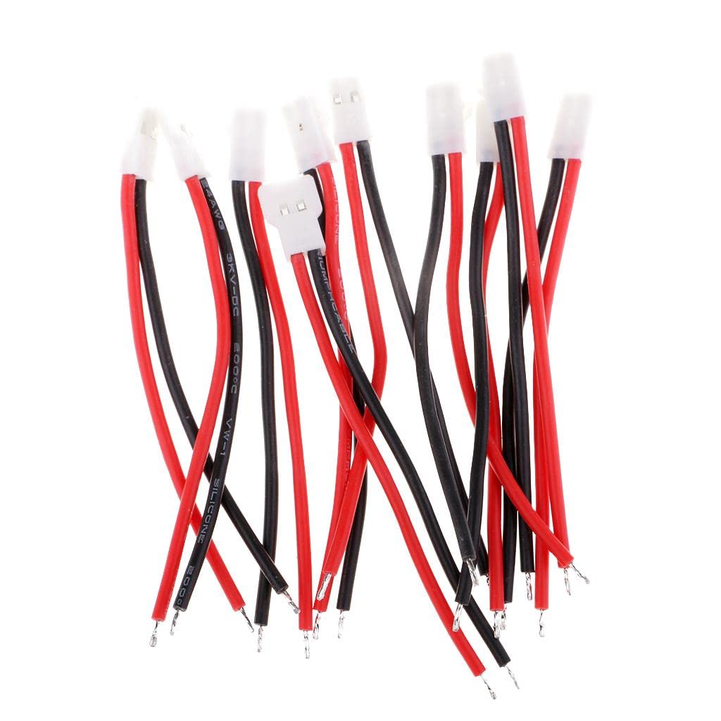 ATORSE 10 Pieces Plug Battery Charging Adapter Cable 3.7V Lithium Battery Wire-picture-18