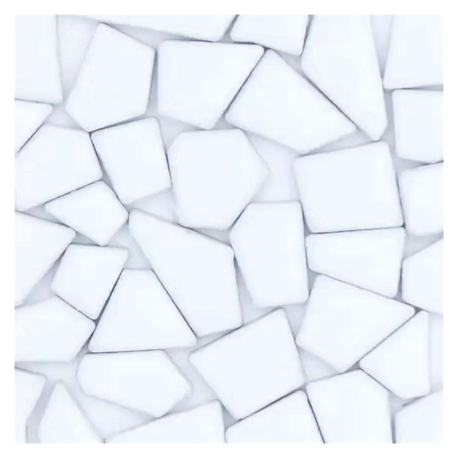 100g Porcelain Mosaic Tiles DIY Craft Ceramic Making Materials Hobby Pieces Bulk(Color4)