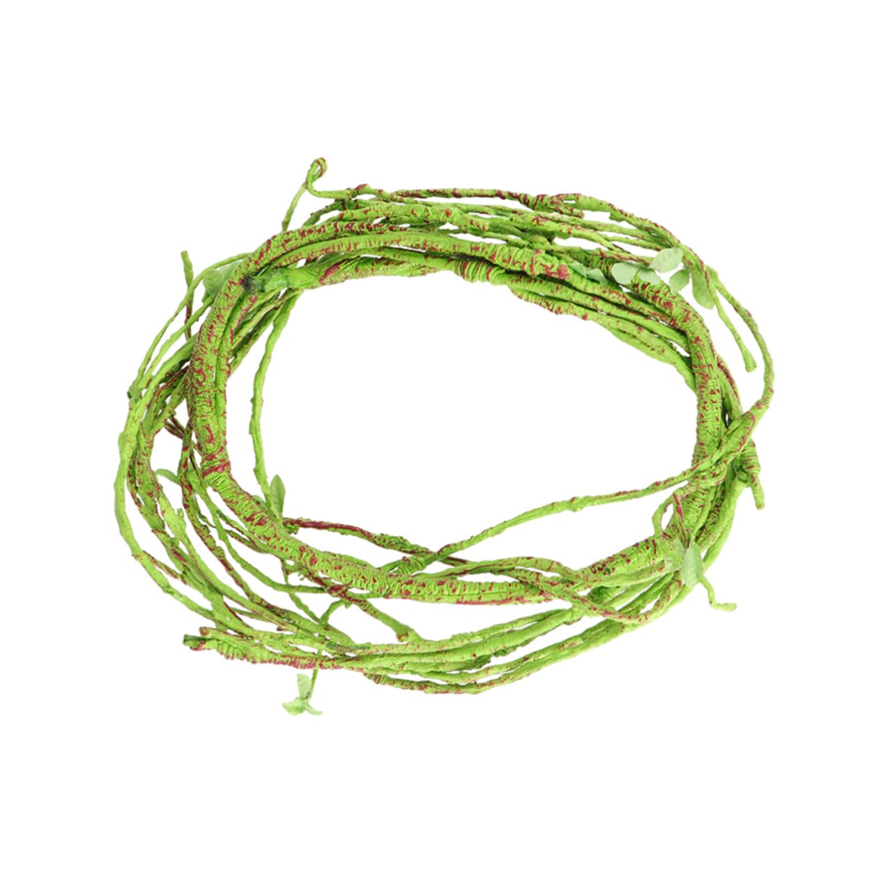 Totority Artificial Rattan Vine for Reptile Hanging Plant Decoration for Bearded Dragons Lizards Geckos and Snakes Adds Greenery to Pet Enclosures