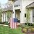 Garden Flag Stand,Flag Banner Stands,Decor Pole Stand,Yard Flag Pole Small, Banner Flagpole,Wrought Iron Flag Stand For Flags With Anti-Wind Clip,Flag Pole Bulk Without Flag