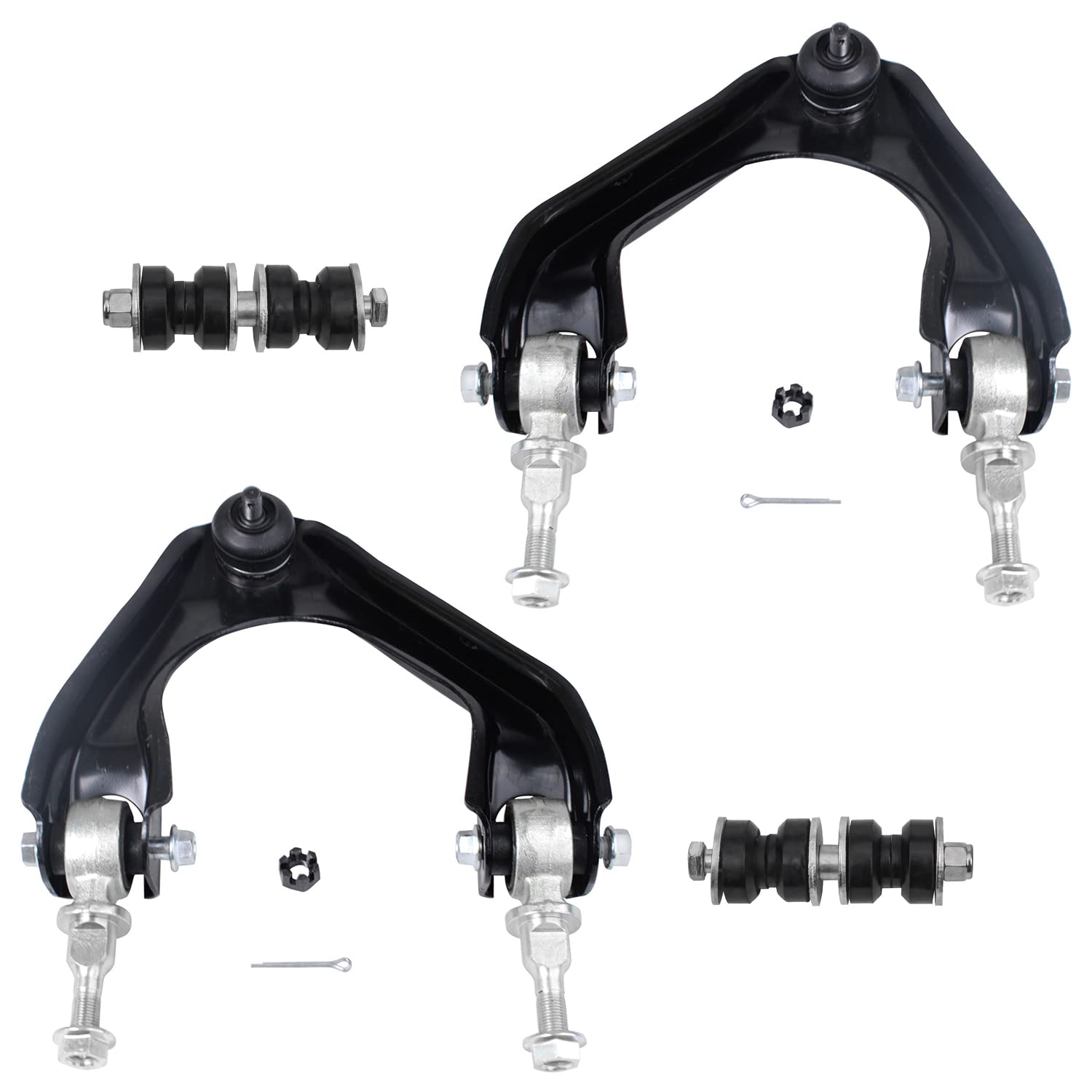 Detroit Axle - 4pc Front End Control Arms Kit for 90-93 Honda Accord, 2