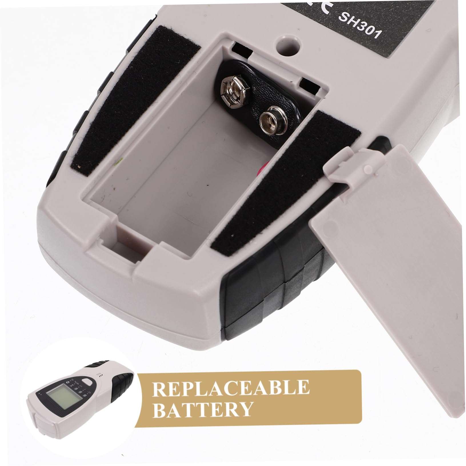 Housoutil 1 Set Rivelatore da parete metaldetector portatile rilevatore di fili elettrici Rilevatore di montanti di precisione scanner cercatore di stalloni rilevatore di montanti a muro AbS
