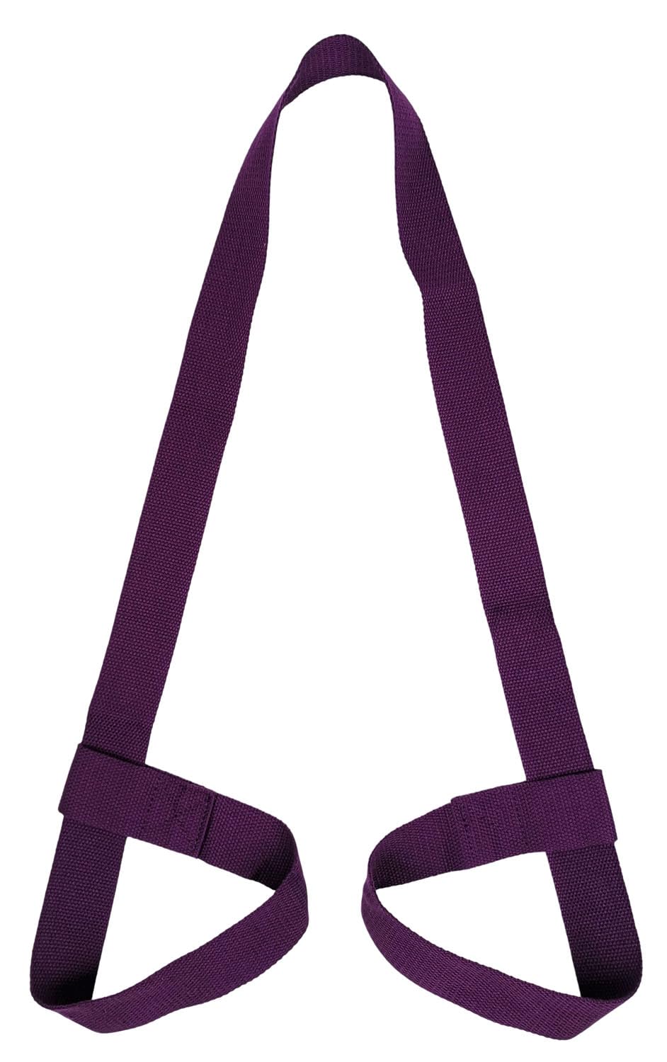 Riarbronee Purple Yoga Mat Carrying Strap Sling，Adjustable Loops For All Mat Sizes（Mat Not Included） (Purple)