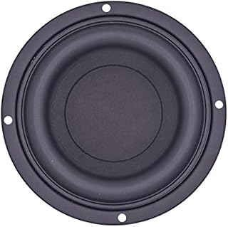 1pcs 4 Inch Subwoofer Speaker 4/8Ohm 40W Deep Bass Loudspeaker HiFi Bookshelf Woofer Speaker Unit Magnetic Home Theater,8ohm,Amazing